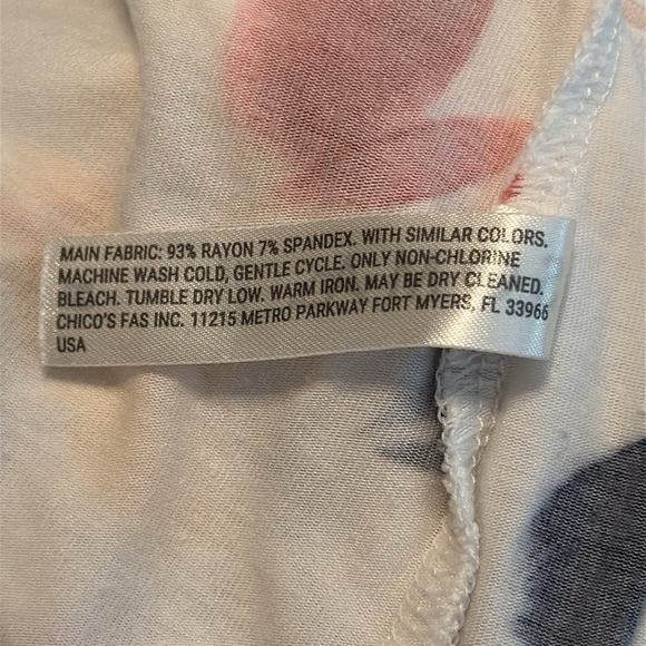 Soma Cool Nights Ankle Pajama Pants Long Size M - Picture 10 of 12